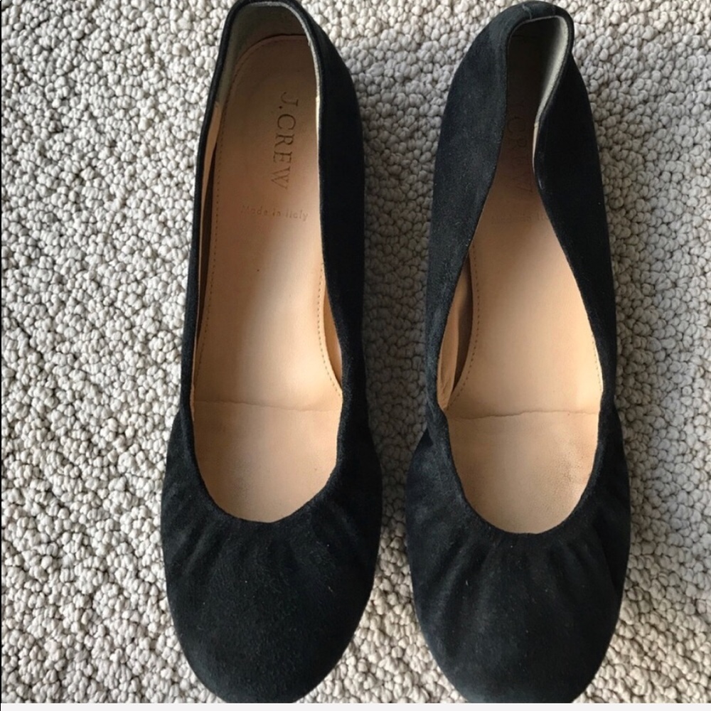 JCrew Black Cece Ballet Flats